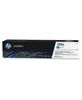 HP 130A LaserJet Toner Cartridge, cyan (CF351A)